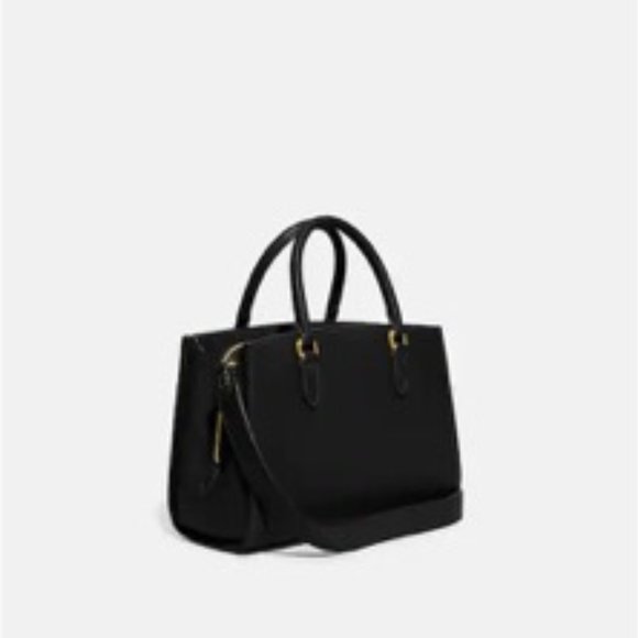 COACH: Brooke Carryall 28 in Brass/Black - Picture 2 of 9